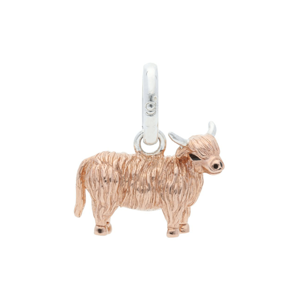 Highland Cow Charm - Cotswold Jewellery