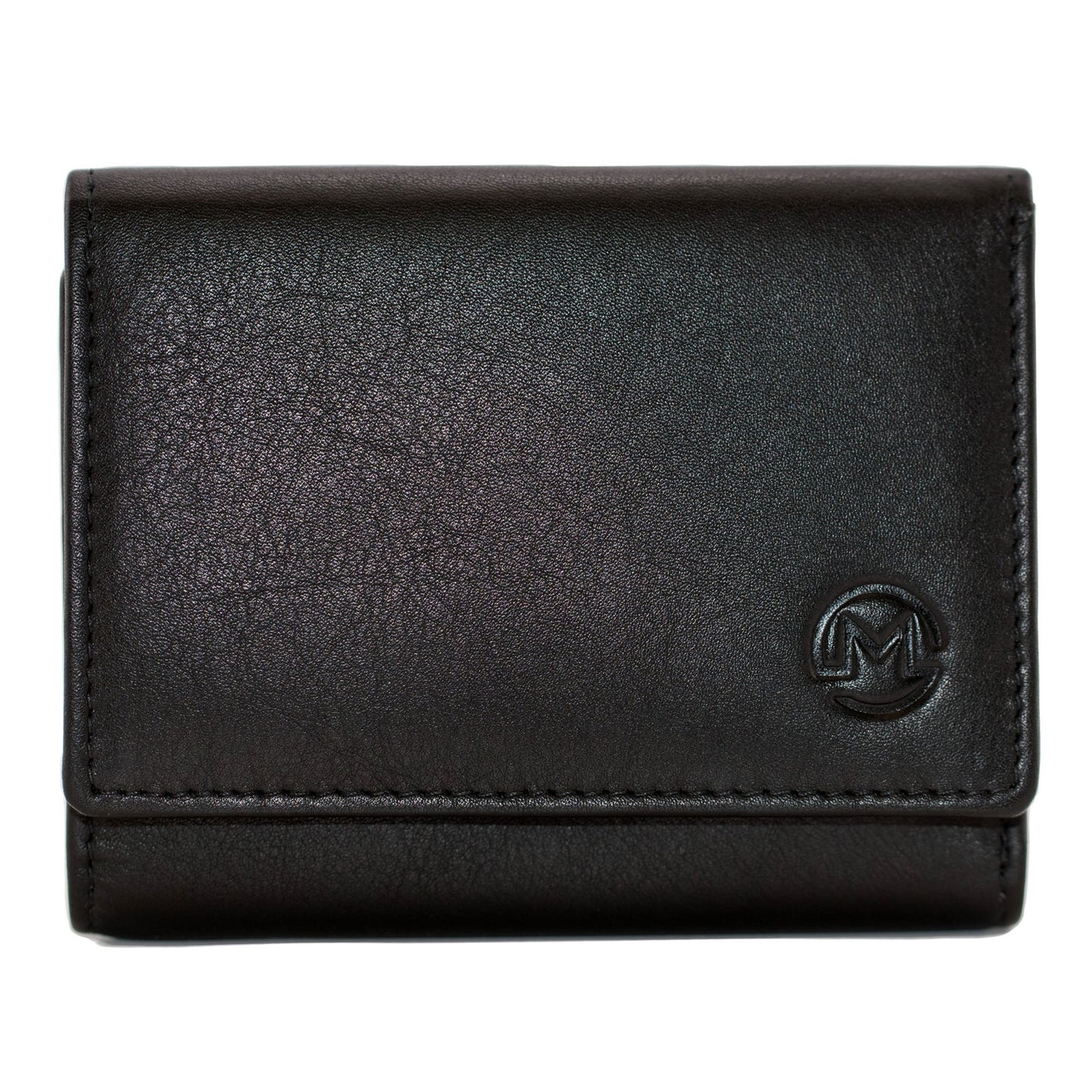 Monedero de cuero triple Mala Leather Origin