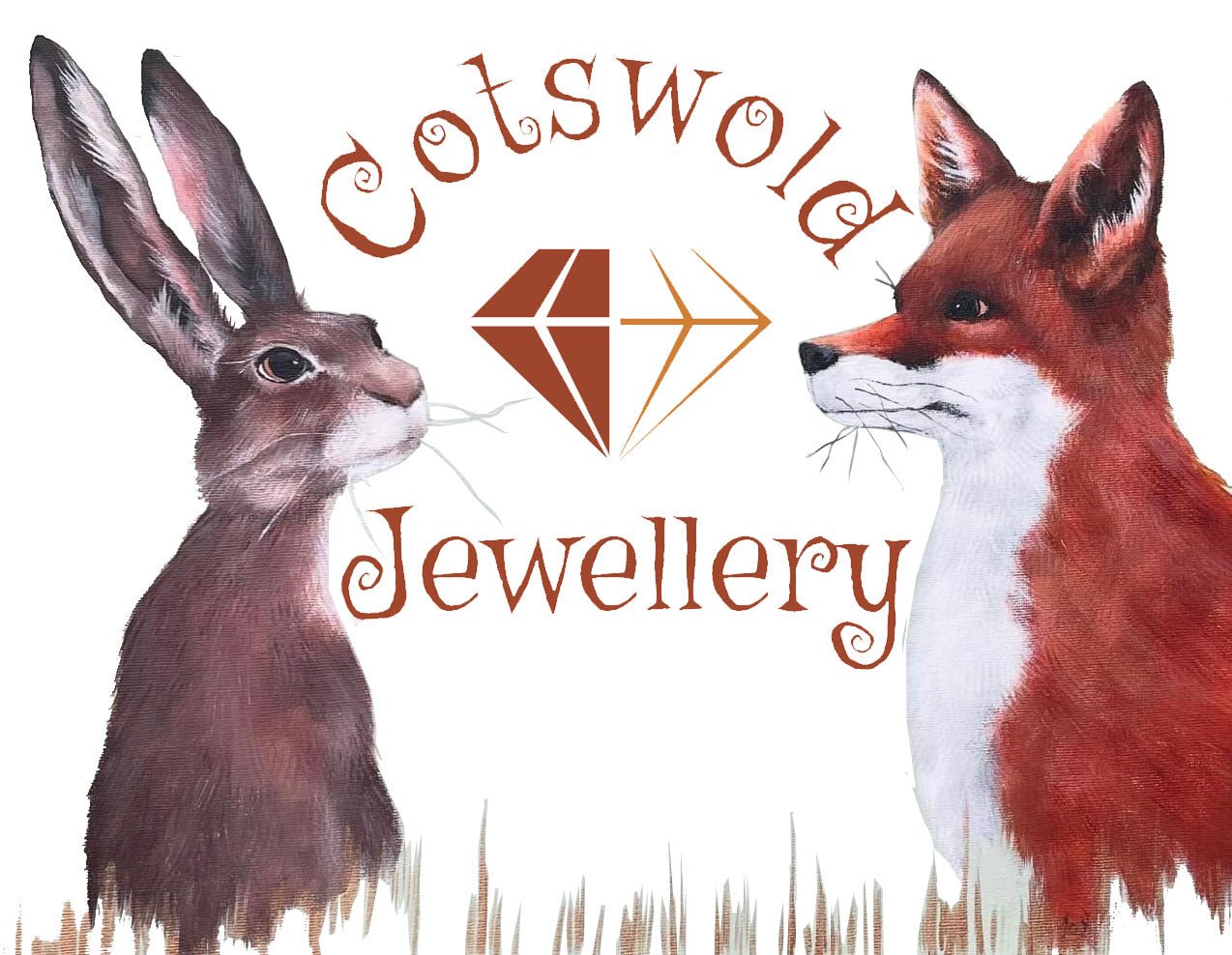 Reeves & Reeves Stag in the Woods Necklace - Cotswold Jewellery