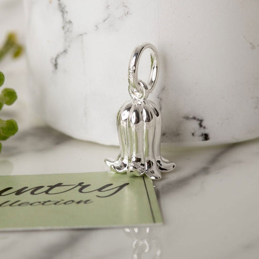 Gemma J Bluebell Sterling Silver Charm - Cotswold Jewellery