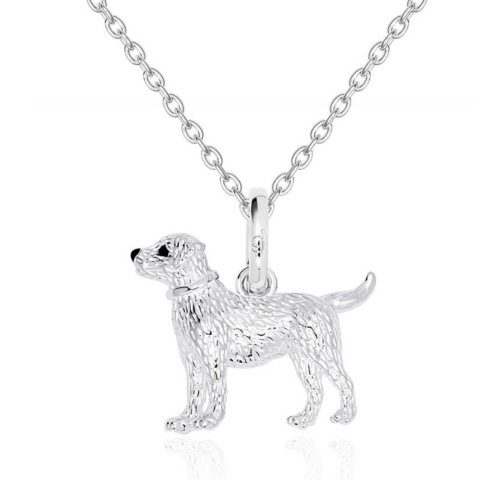 Gemma J Labrador Dog Necklace - Cotswold Jewellery