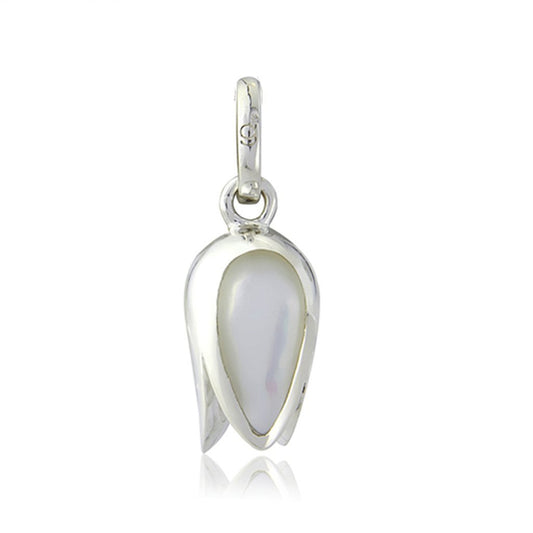 Gemma J Pearled Tulip Charm - Cotswold Jewellery
