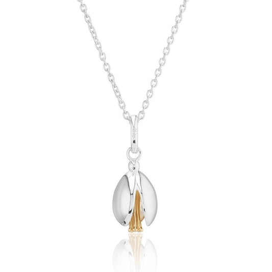 Gemma J Snowdrop Necklace - Cotswold Jewellery