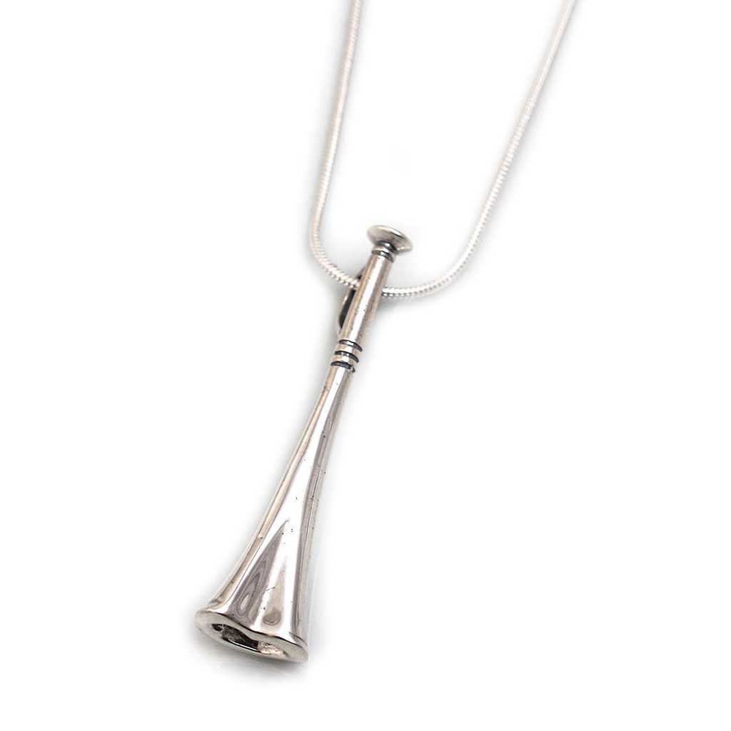 Hiho Silver Hunting Horn Necklace - Cotswold Jewellery