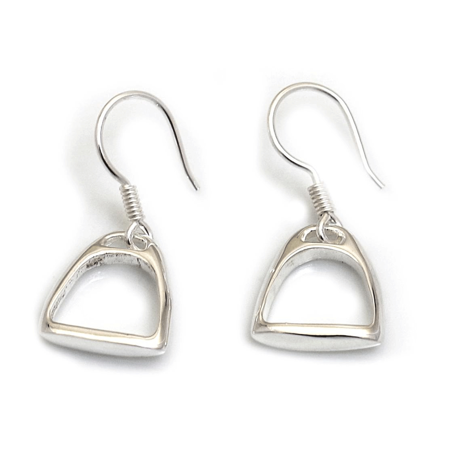 hiho-silver-stirrup-earrings-from-cotswoldjewellery