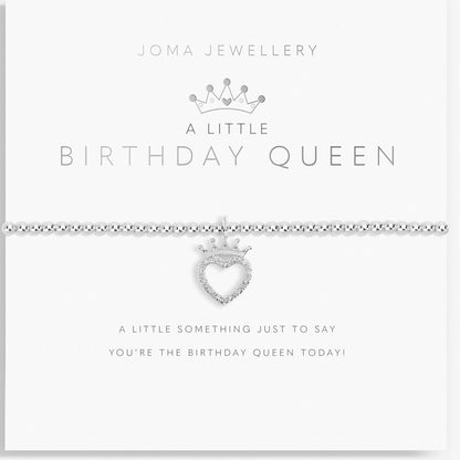 Joma Jewellery A Little Birthday Queen Bracelet - Cotswold Jewellery