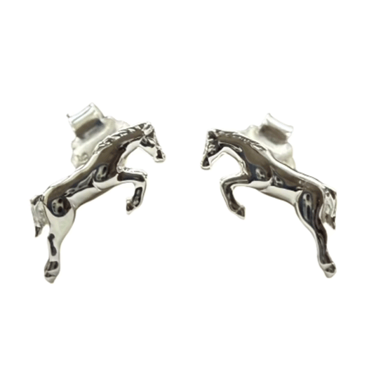Gemma J Jumping Horse Earrings from-cotswold-jewellery