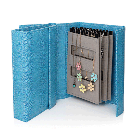 Little Book of Necklaces Blue Lizard - Cotswold Jewellery