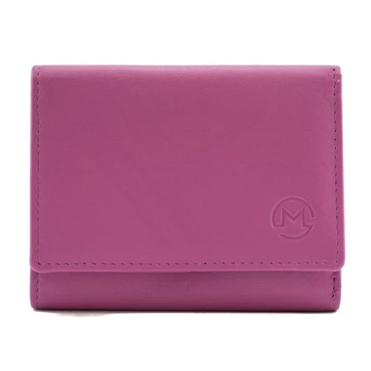 Monedero de cuero triple Mala Leather Origin