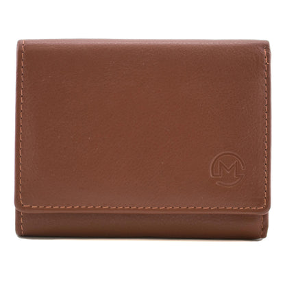 Monedero de cuero triple Mala Leather Origin