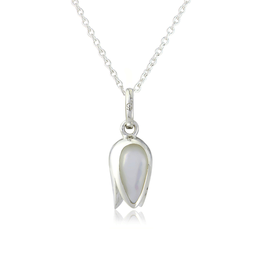 Pearled Tulip Necklace - Cotswold Jewellery