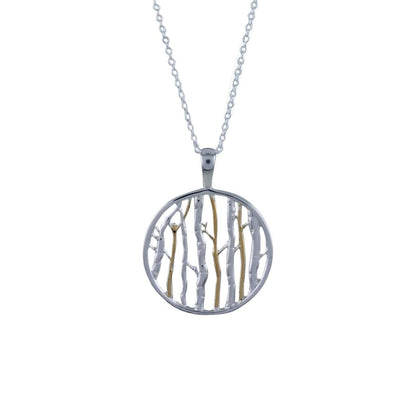Reeves & Reeves Birch Tree Necklace - Cotswold Jewellery