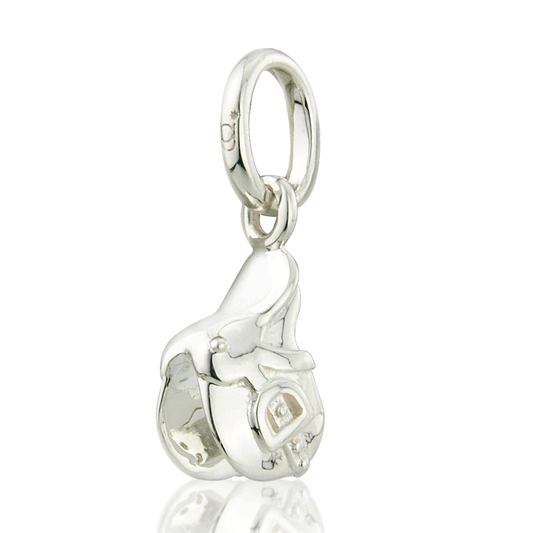 Gemma J Equestrian Saddle Charm - Cotswold Jewellery