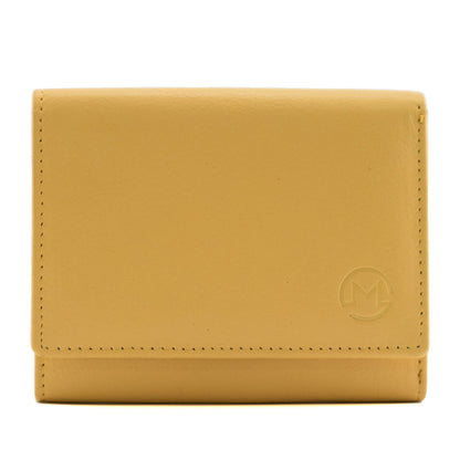 Monedero de cuero triple Mala Leather Origin