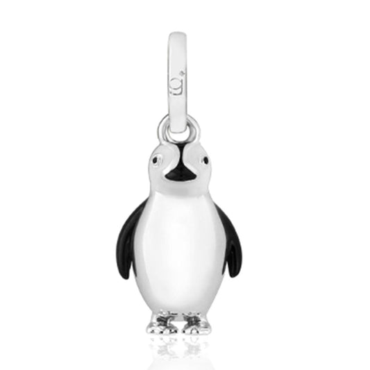 Gemma J Penguin Sterling Silver Charm - Cotswold Jewellery